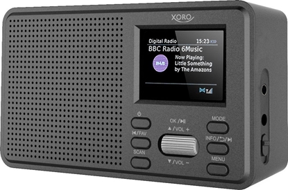 Изображение Radio Xoro Xoro DAB 142, DAB+, FM, Weckfunktion, 2.4" TFT, Bluetooth