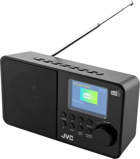 Picture of Radioodtwarzacz JVC JVC radio DAB RA-E611B-DAB black