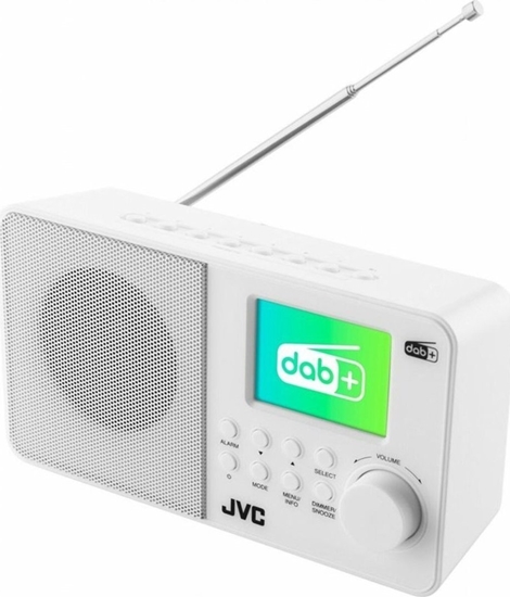 Изображение Radioodtwarzacz JVC JVC radio DAB RA-E611W-DAB white