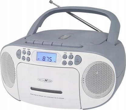 Attēls no Radioodtwarzacz Reflexion Reflexion RCR2260 Boombox weiß/blau