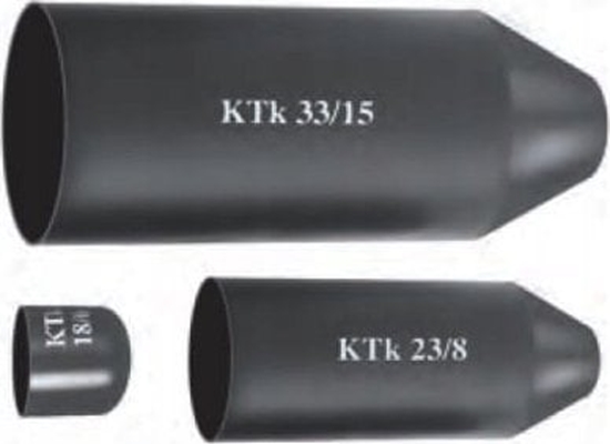 Picture of Radpol Kapturek termokurczliwy Radpol na zakoczenie kabla KTK 90/45 czarny WKKK91014381160C0