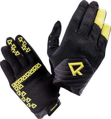 Picture of Radvik Rkawiczki rowerowe Cutfull Gts czarno-limonkowe r. M
