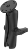 Picture of RAM Mounts Double Socket Arm with Round Ball Plate