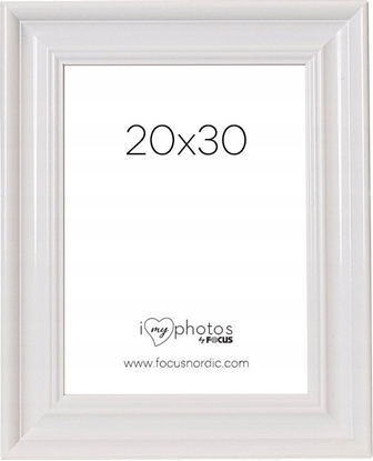 Attēls no Ramka Focus Focus Charleston White 20x30