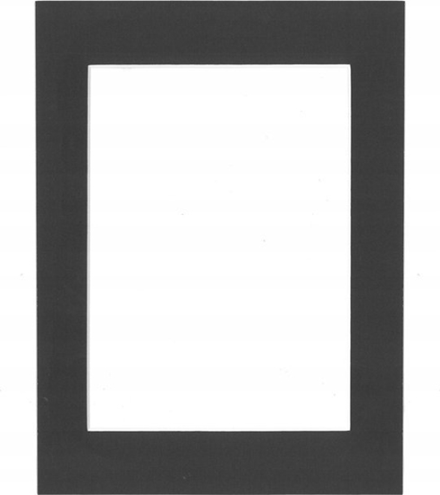 Изображение Ramka Focus Focus Passepartout 40x50 Black