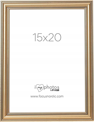 Attēls no Ramka Focus Focus Tango Classic Gold 15x20