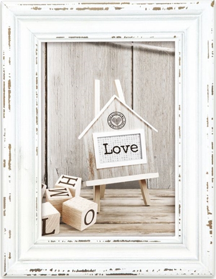 Изображение Ramka Gabriele-Wydawnictwo Sowo Rivoli white 30x45 Wooden Frame SY935W