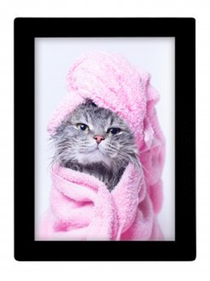 Изображение Ramka Woodflow FrameFlip A4 - drewno czernione