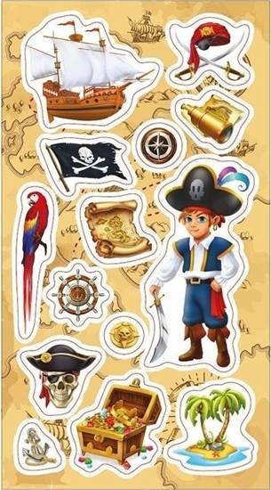 Picture of Ranok Naklejki Piraci