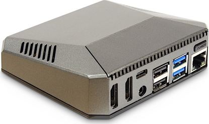 Изображение Raspberry Pi INTER-TECH ODS-727 Gehaeuse fuer Raspberry PI 4 Modell B