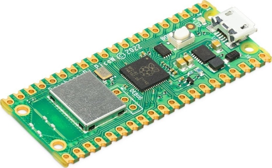 Picture of Raspberry Pi Raspberry Pi Pico W - RP2040 ARM Cortex M0+ CYW43439 - WiFi}