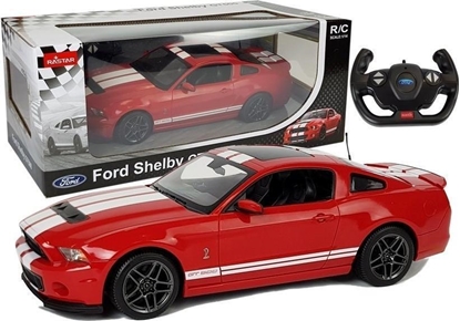 Picture of Rastar Auto R/C Ford Shelby Rastar 1:14 Czerwony na Pilota