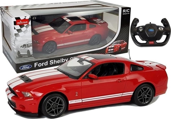 Picture of Rastar Auto R/C Ford Shelby Rastar 1:14 Czerwony na Pilota