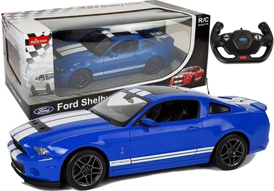 Picture of Rastar Auto R/C Ford Shelby Rastar 1:14 Niebieski na Pilota