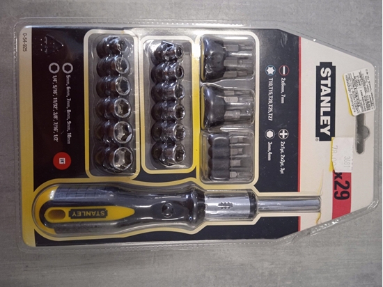 Изображение RATCHET SCREWDRIVER + 29 BITS AND SOCKETS