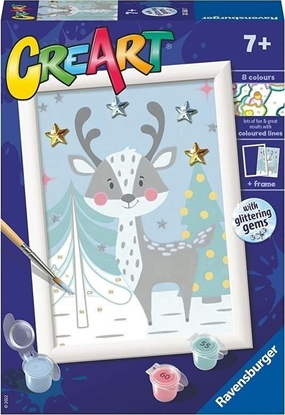 Attēls no Ravensburger CreArt: Zimowy jelonek