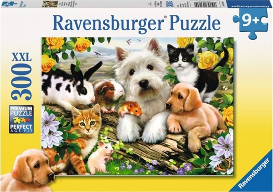 Picture of Ravensburger Happy Animal Buddies Jigsaw puzzle 300 pc(s) Animals
