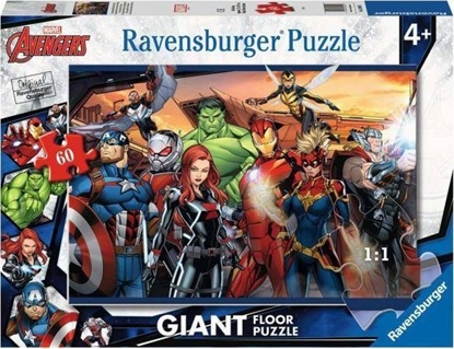 Изображение Ravensburger Puzzle 24el podogowe Avengers Giant 030941 Ravensburger
