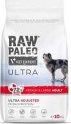 Attēls no Raw Paleo Vetexpert Raw Paleo Ultra Beef Ault Medium/ Large 10kg