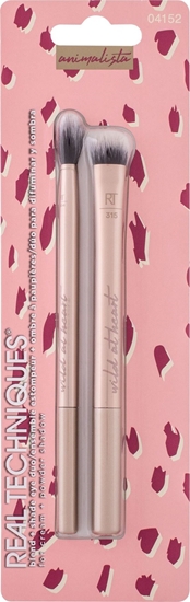 Picture of Real Techniques Real Techniques Animalista Blend Shade Eye Duo Pdzel do makijau 1szt zestaw upominkowy