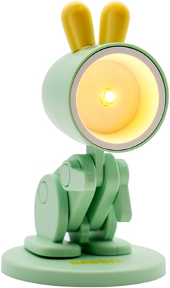 Picture of RealPower LED-Tier Taschenlampe Grenn rabbit mit Sockel