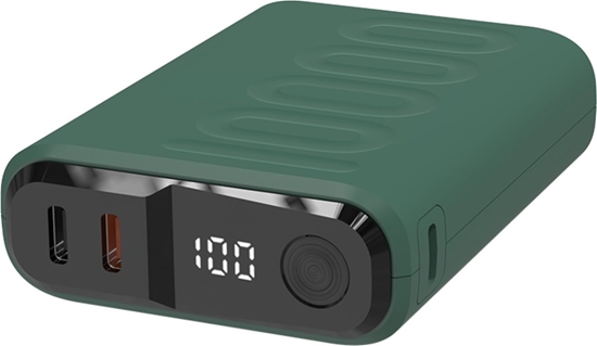 Picture of Realpower Powerbank RealPower PB-10000C PD+ 3x Type-C,Dunkelgrün