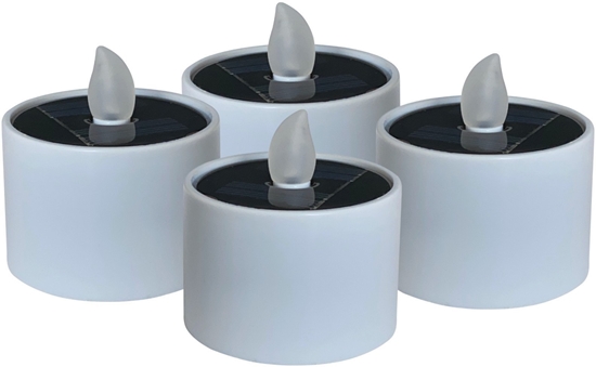Picture of Realpower RealPower LED- Solar Teelicht STL-4, 4 Stück