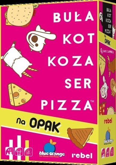 Picture of Rebel Bua, Kot, Koza, Ser, Pizza - Na opak REBEL