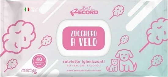 Picture of Record Italy RECORD CHUSTECZKI NEW WATA CUKROWA 40szt ANTYBAKTERYJNE