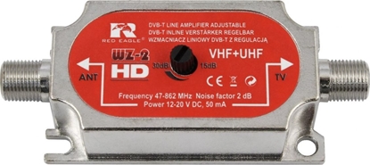 Picture of Red Eagle Wzmacniacz antenowy liniowy DVB-T z regulacj +30dB