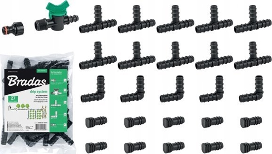 Picture of Redcliffs ZESTAW AKCESORIÓW DO LINII KROPLUJCEJ 16mm  /27szt.