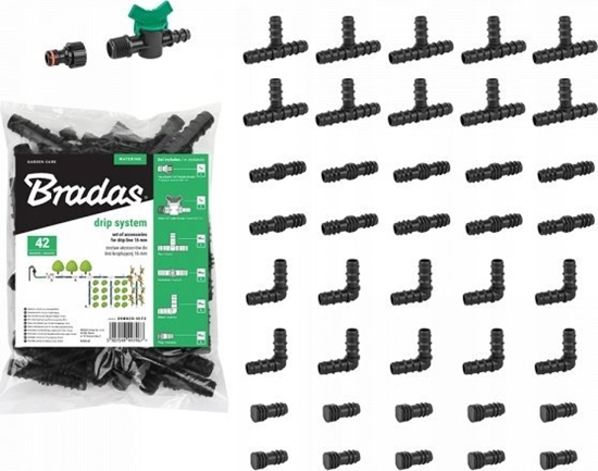 Picture of Redcliffs ZESTAW AKCESORIÓW DO LINII KROPLUJCEJ 16mm  /42szt.
