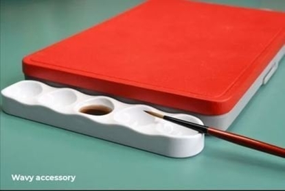 Изображение Redgrass Games : Wet Palette v2 Wavy Accessory