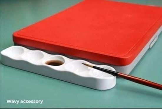 Изображение Redgrass Games : Wet Palette v2 Wavy Accessory