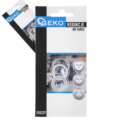 Attēls no Redukcje do tarcz 3szt. (22,2-20;22,2-16;22,2-12,7) (500)