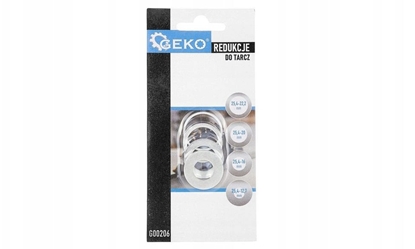 Attēls no Redukcje do tarcz 4szt. (25,4-22,2;25,4-20;25,4-16;25,4-12,7) (500)