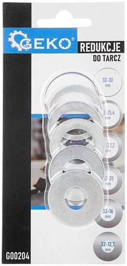 Picture of Redukcje do tarcz 6szt. (32-30;32-25,4;32-22,2;32-20;32-16;32-12,7)(500)