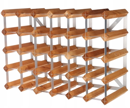 Attēls no Rega na butelki do wina redni, na 30 butelek