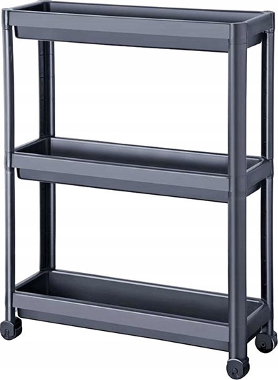 Picture of Rega wski na kókach 3 poziomowy Decobella antracyt d 54 szer.18 x wys. 71