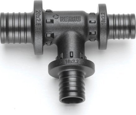 Изображение Rehau Trójnik red PX - 25-16-16 RAUTITAN - PPSU