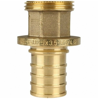 Изображение Rehau Zaczka przejciowa RX - 25x3/4 GZ RAUTITAN - brz (DWZ)