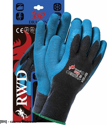 Picture of Reis RKAWICE AKRYLOWE POWLEKANE GUM, OCIEPLANE RWD M [jm.PAR] - REK RWDM