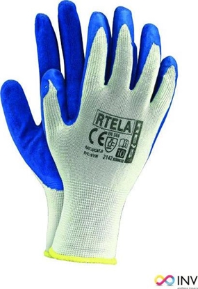 Attēls no Reis RKAWICE POLIESTROWE POWLEKANE LATEXEM RTELA 9 [jm.PAR] - REK RTELA9