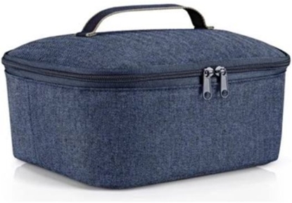 Picture of Reisenthel Coolerbag M Pocket herringb. blue