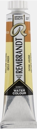 Attēls no Rembrandt Watercolour Tube Yellow Ochre 227