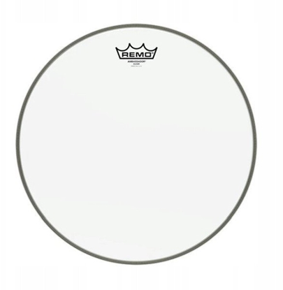 Picture of Remo Ambassador 20" bass drum head, transparent