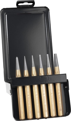 Attēls no Rennsteig ZESTAW PRZEBIJAKÓW W METALOWEJ KASECIE R. 1, 2, 3, 4, 5MM