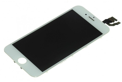 Attēls no Renov8 Wywietlacz LCD i ekran dotykowy do iPhone 6 (LG) + szko i paski kabel (OEM) - Biay