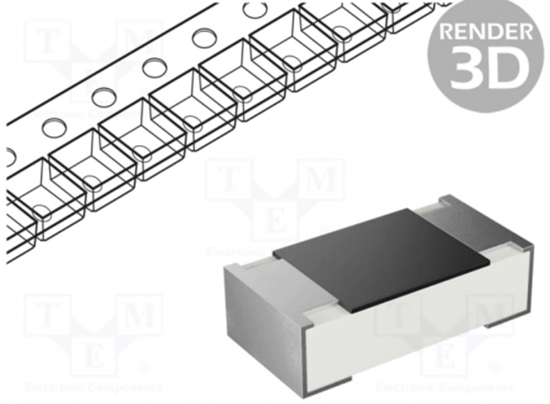 Picture of Resistor: thick film; SMD; 0603; 22?; 0.1W; ±1%; -55÷155°C