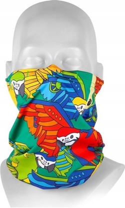 Attēls no Respilon R-Shield Parrots komin z nanowókna antysmogowy, antywirusowy, antyalergiczny, antybakteryjny EAN 8594190530574